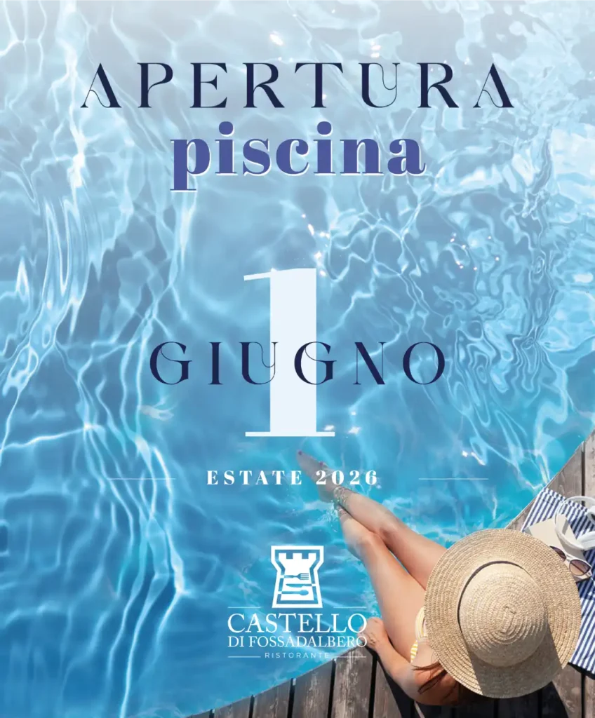Apertura Piscina 2026 - Castello di Fossadalbero Ferrara